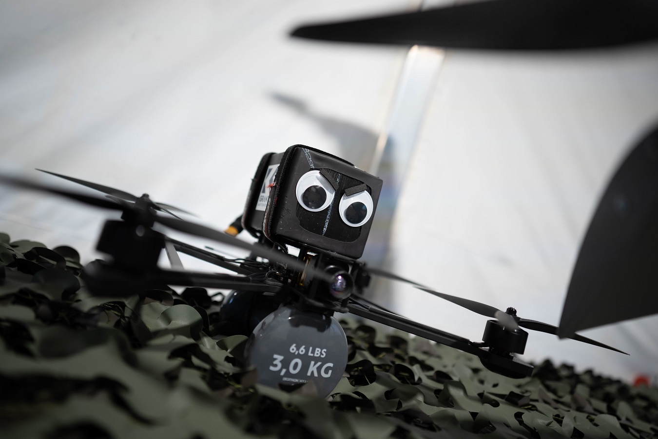 AI-enabled FPV kamikaze drone